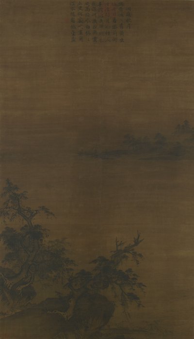 Autumn Moonlight on Dongting Lake, Southern Song dynasty by Xia Gui